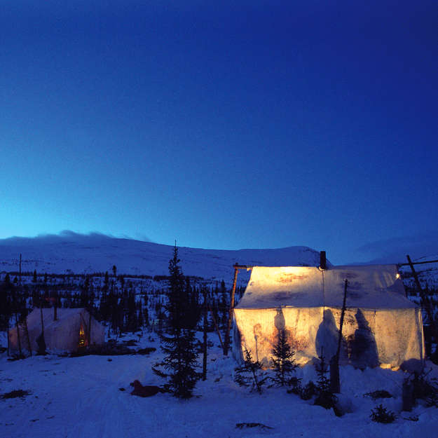 Innu tent, Lake Natuashish, Newfoundland and Labrador, Canada.
In Canada, in 1967, the Mushuau Innu of Labrador were one of the last indigenous peoples to be forced to settle by the government. Many families still stay in the countryside – Nutshimit – for severals months, hunting caribou, fishing, and picking berries whilst living in their tents. Innu tent, Lake Natuashish, Newfoundland and Labrador, Canada.
In Canada, in 1967, the Mushuau Innu of Labrador were one of the last indigenous peoples to be forced to settle by the government. Many families still stay in the countryside – Nutshimit – for severals months, hunting caribou, fishing, and picking berries whilst living in their tents.