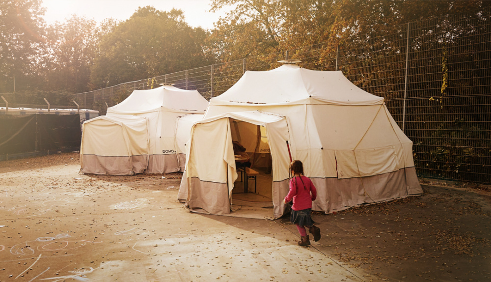 \'More Than Shelters\' has combined innovative architecture and social design to produce a temporary structure for housing refugees that is currently in use in Greece and Germany. \'More Than Shelters\' has combined innovative architecture and social design to produce a temporary structure for housing refugees that is currently in use in Greece and Germany.