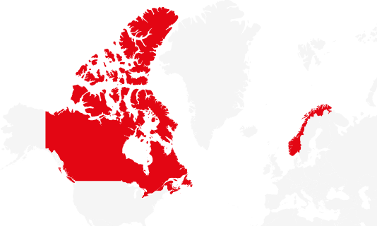 Canada Norway Canada Norway