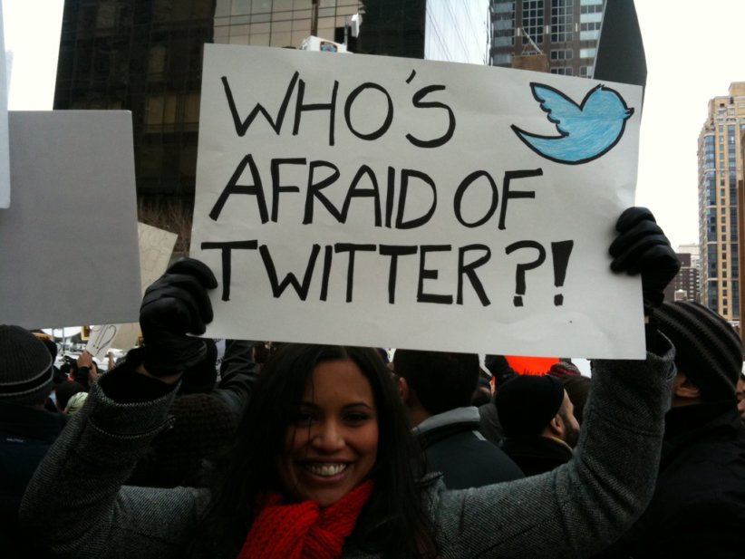 who is afraid of twitter