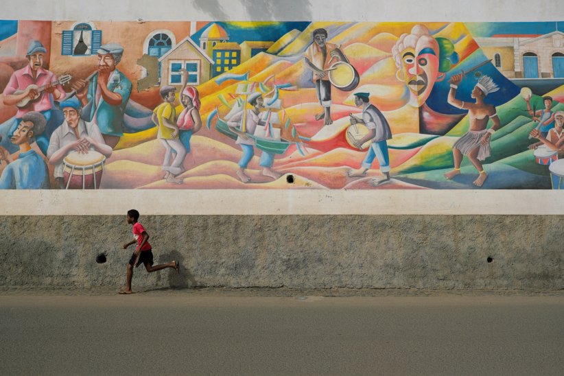Graffiti of history in Cape Verde