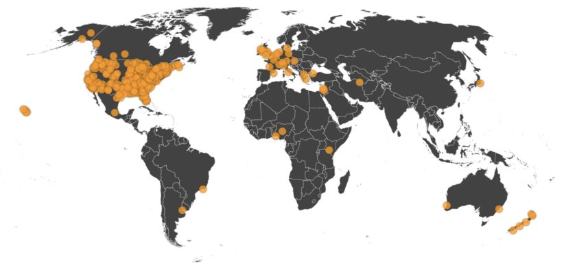 global map of black lives matter protests june 2020