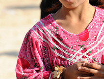 irakisches Mädchen irakisches Mädchen