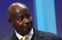 Ugandan President Museveni (Above) has signed the Anti-Homosexuality Bill into law.  © MEHDI TAAMALLAH/AFP/Getty Images