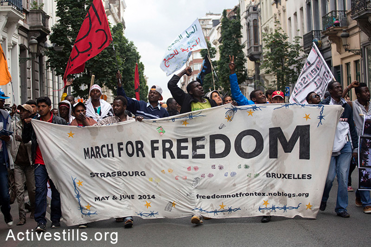 March for Freedom, Brussels, Belgium, 20.6.2014