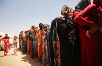 Refugees Fleeing ISIS Offensive Pour Into Kurdistan Refugees Fleeing ISIS Offensive Pour Into Kurdistan