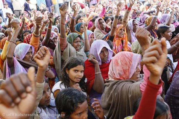 Peaceful Forest Protest in India