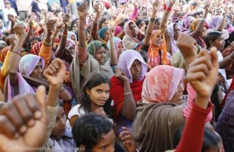 Peaceful Forest Protest in India Peaceful Forest Protest in India