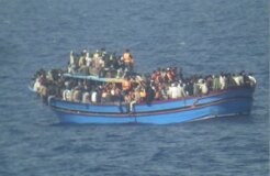 migrant boat migrant boat