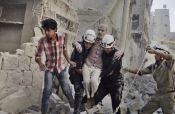 white helmets