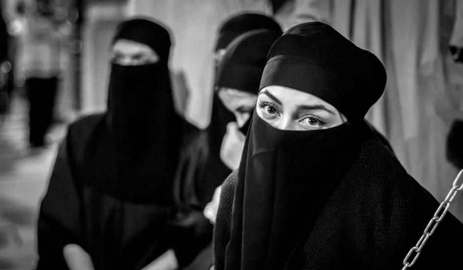 staged sex slave market