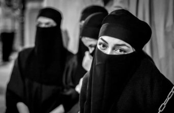 staged sex slave market