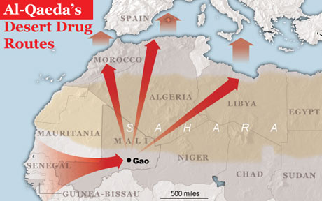al qaida drug route al qaida drug route