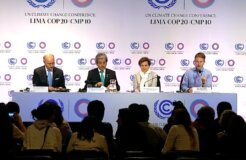lima climate change panel