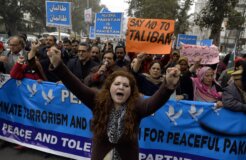 peace rally against military courts paksitan