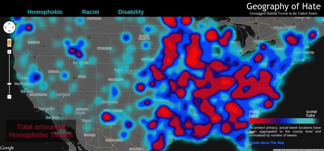 geography of hate