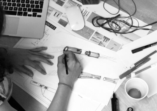 undo design scetches