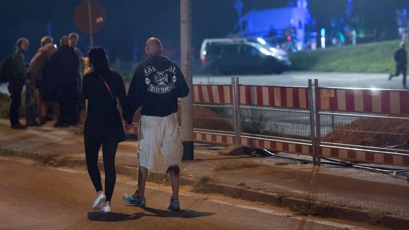 right-wing in heidenau