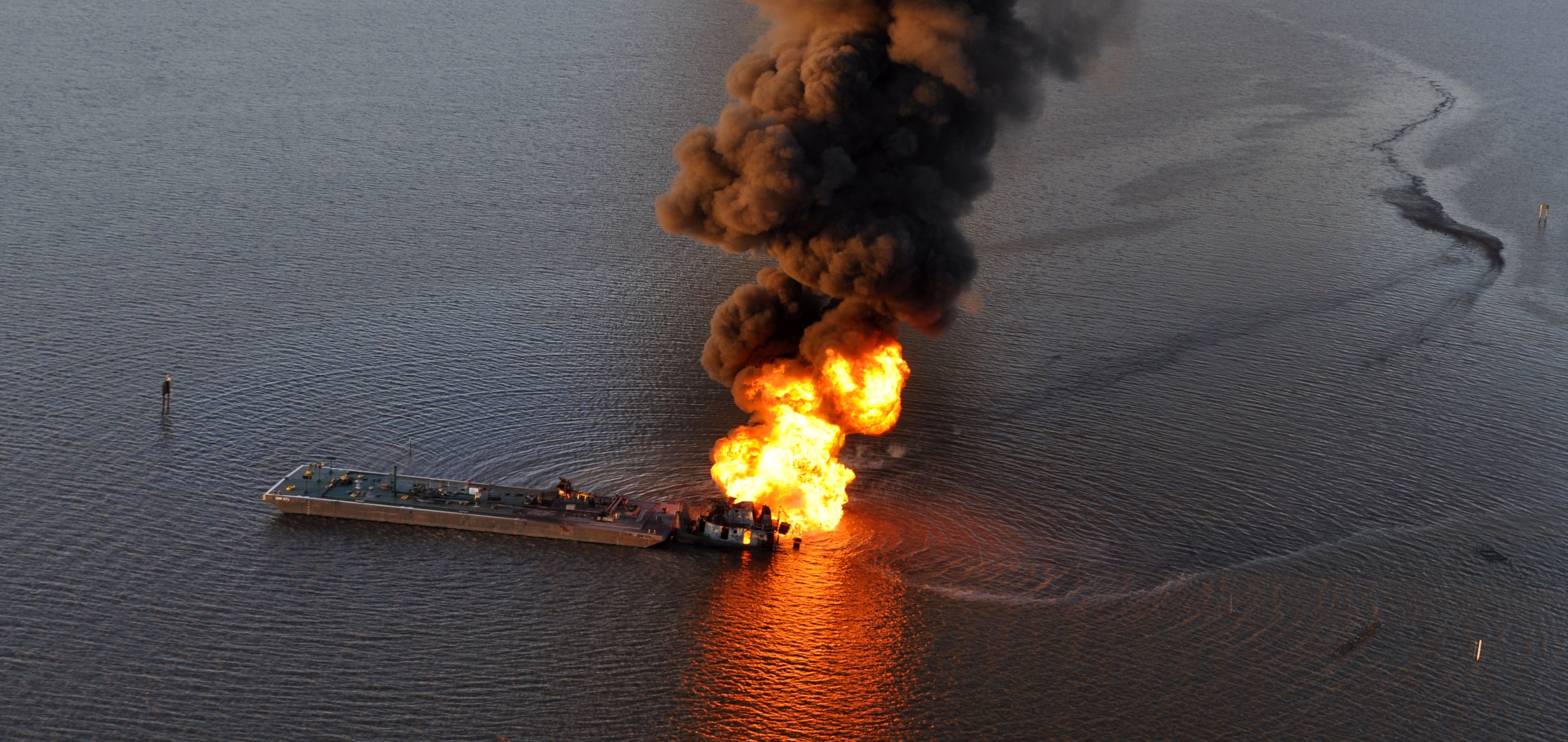 Coast Guard continues response to allision, oil spill south of New Orleans