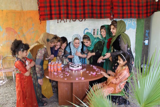 Celebration of then year's anniversary of Halabja Women Centre