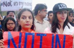 not in my name india not in my name india