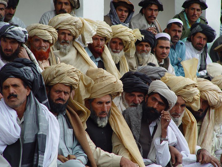 Pashtun tribesmen in Pakistan