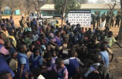 chirundu school project kids crowd