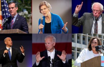 2020 presidential race discourse