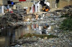 karachi pakistan sewer environment