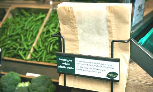 plastic paper bag uk