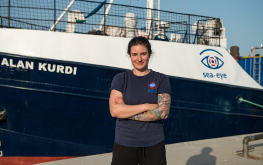 Sophie Weidenhiller_Pressesprecherin_Sea-Eye e. V._c_Pavel D. Vitko & sea-eye