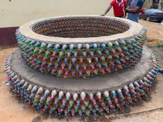 Water reservoir to serve both the Government School Mbalmayo and the entire community