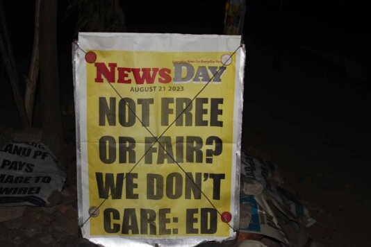 Mnangagwa-Announced-Before-The-Poll-That-He-Did-Not-Care-Whether-It-Would-Be-Free-And-Fair