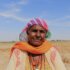 A-woman-farmer-in-khadeen-in-Ekal-Par,-Rajsathan