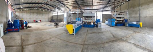 AMABO Tiles Production factory in Tiko