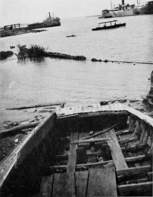 Wreck of the slave ship Clotilda_ photograph from Historic Sketches of the South by Emma Langdon Roche, 1914