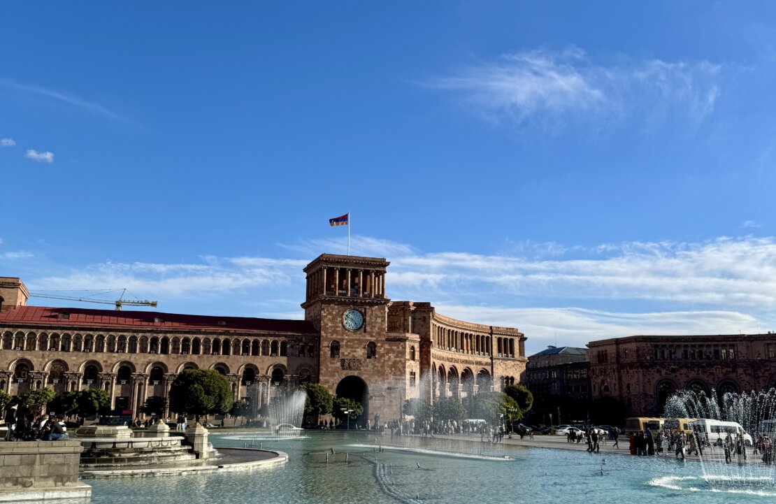 Government building in Yerevan_Copy Right by author