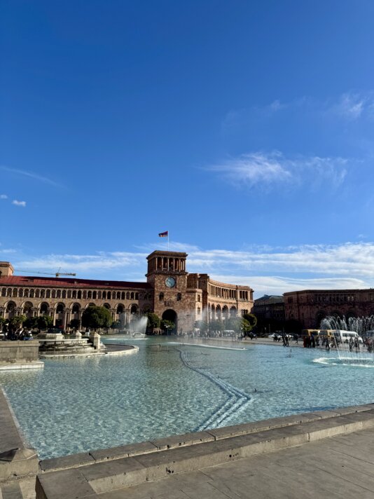 Government building in Yerevan_Copy Right by author