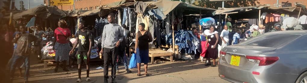 Street-used-clothes market-Harare-Zimbabwe