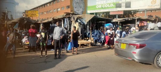 Street-used-clothes market-Harare-Zimbabwe