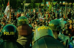 1. Protest in Indonesia. Photo by Sunan Kasurjaga-Pexels