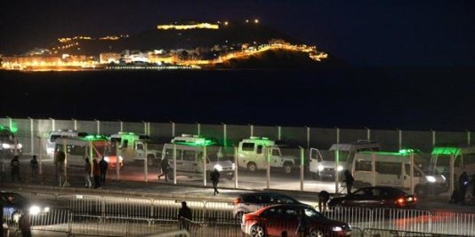 The drowned migrants were among some 250 sub-Saharan Africans who had been attempting to cross into Ceuta on 6 February.  © FADEL SENNA/AFP/Getty Images