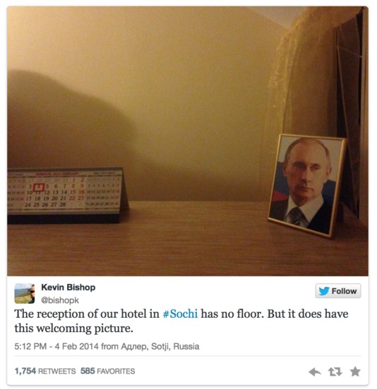 Putin tweet