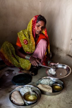 Images Of Rural Economy As Hunger In India Remains Present