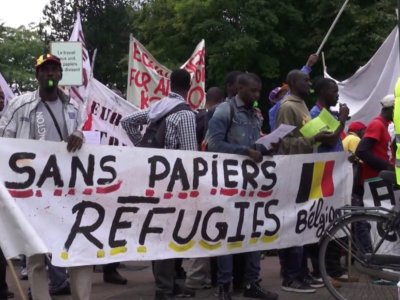 refugee march refugee march