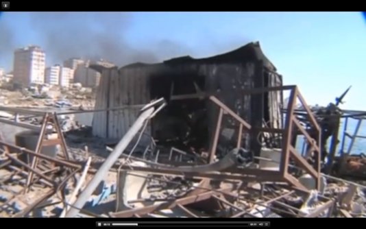 Israeli air strike on Gaza beach leaving for children dead and another seriously injured (screenshot) Israeli air strike on Gaza beach leaving for children dead and another seriously injured (screenshot)