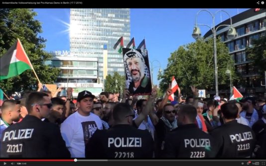 demo antisemitisch parolen berlin