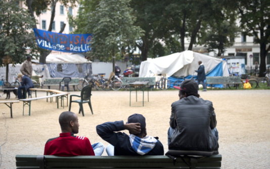 Refugee Camp Oranienplatz Berlin Refugee Camp Oranienplatz Berlin