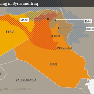 ISIS militia advancing