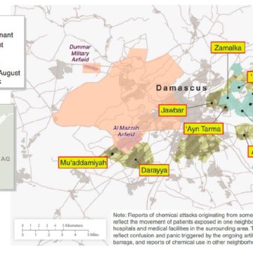 Syria chemical attacks August 21, 2014